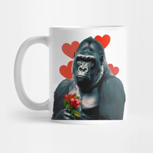 Valentine's Day in 2053 No. 5: Gorilla My Dreams on Valentine's Day Mug